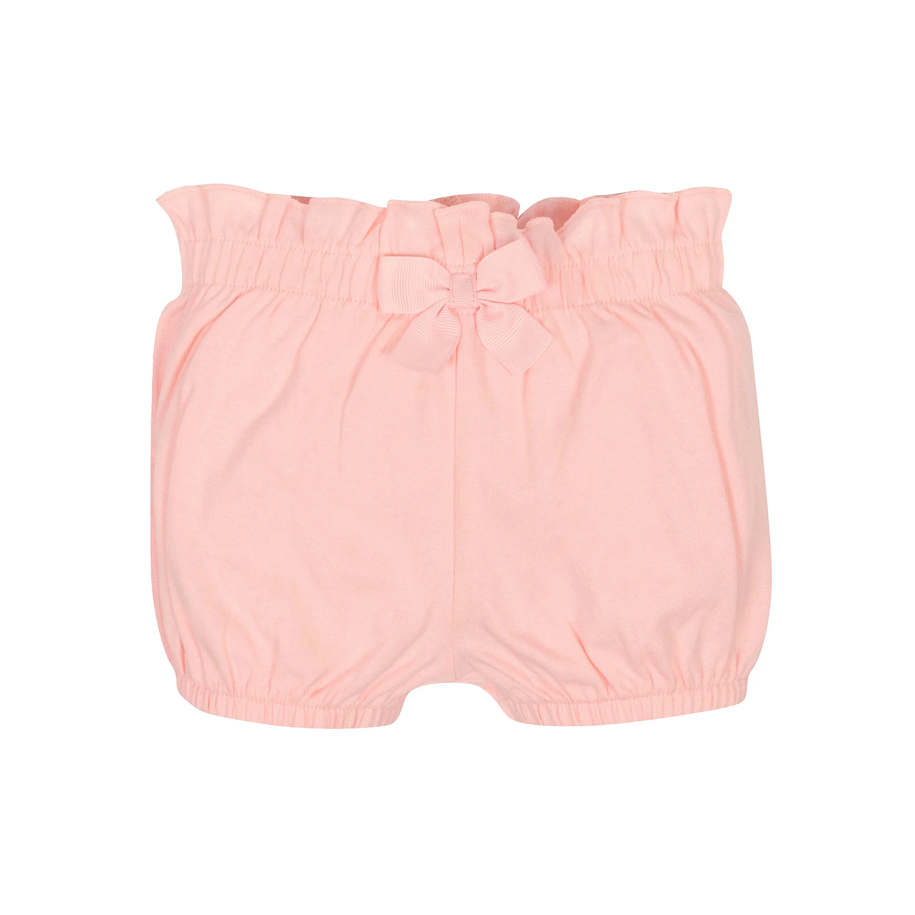 4-Pack Baby Girls Pink Floral Bloomer Shorts