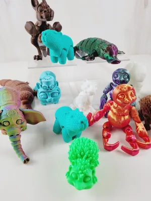 AB3D, 3D Printed Articulating Animal Toys