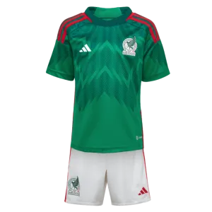 Adidas Mexico 2022 Little Kids Home Mini Kit