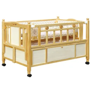 Adroable Wooden Baby Cot