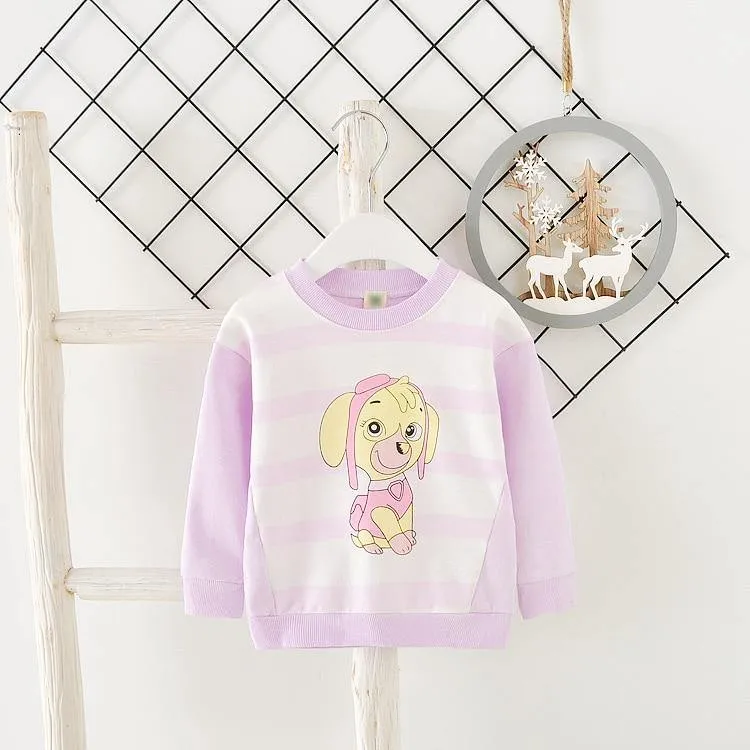 Baby girls cotton long sleeve Tees