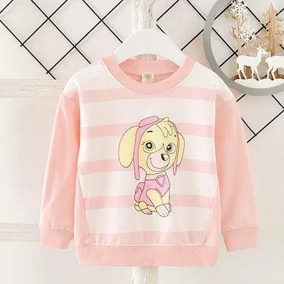 Baby girls cotton long sleeve Tees