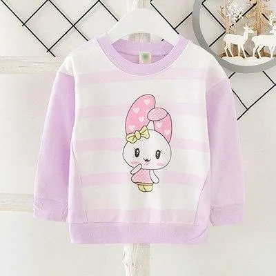 Baby girls cotton long sleeve Tees