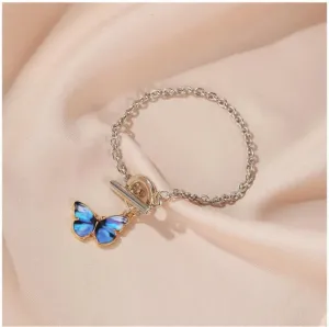 Butterfly Design Bracelet Set - Set Of 1