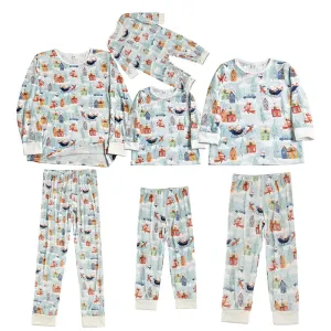 Christmas Pajamas Matching Family Pyjamas Clothes Mother Daughter Cartoon  Printed Pajama Set Homewear Kids Sleepwear  Women Pijamas