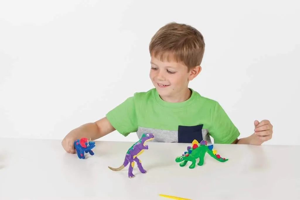 Create with Clay Dinosaurs