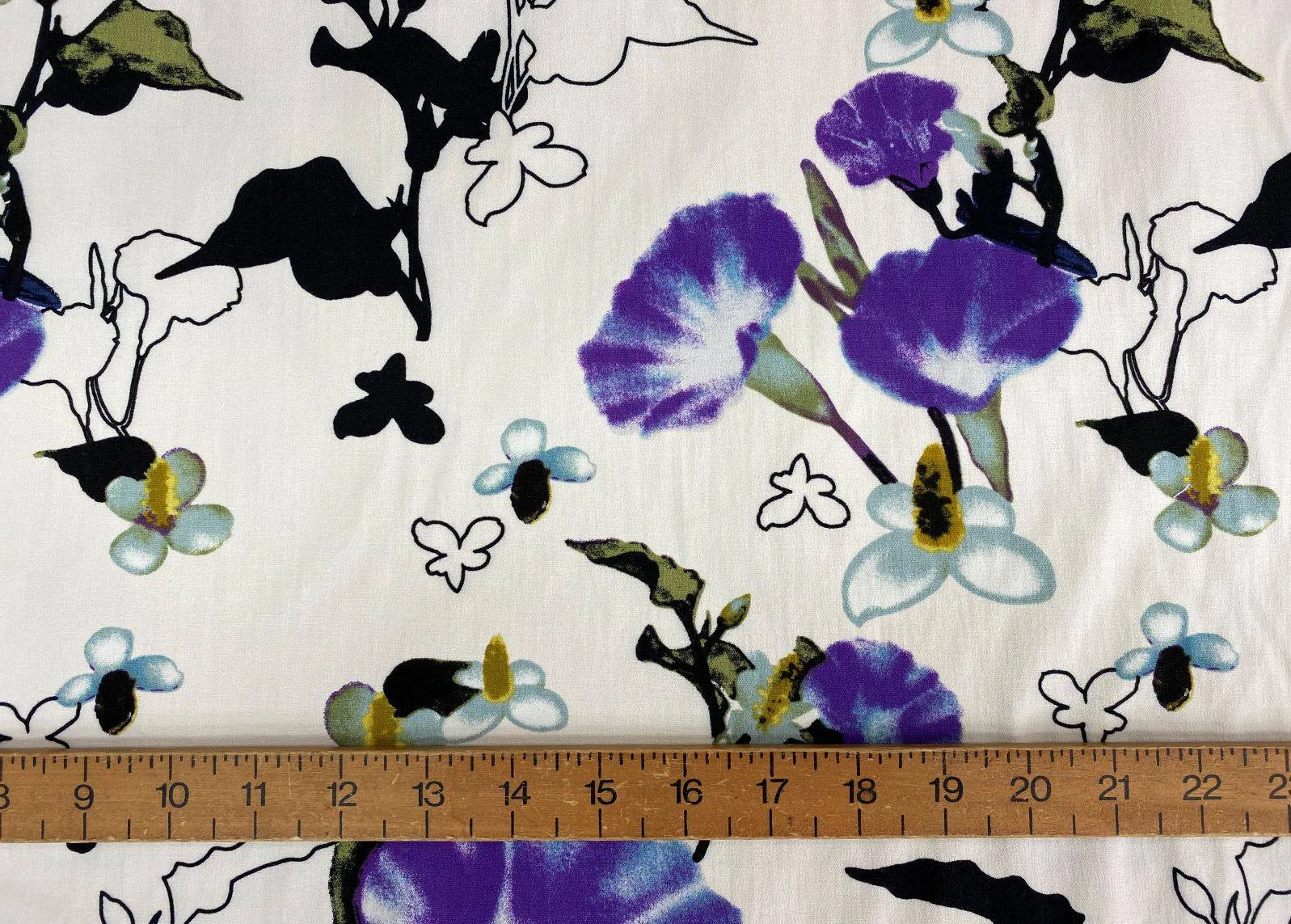 Dancing Flower - Stretch Cotton