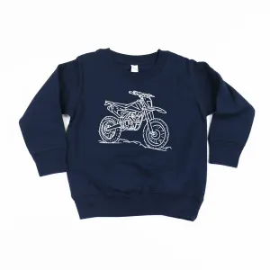 DIRT BIKE - Minimalist Design - Child Sweater