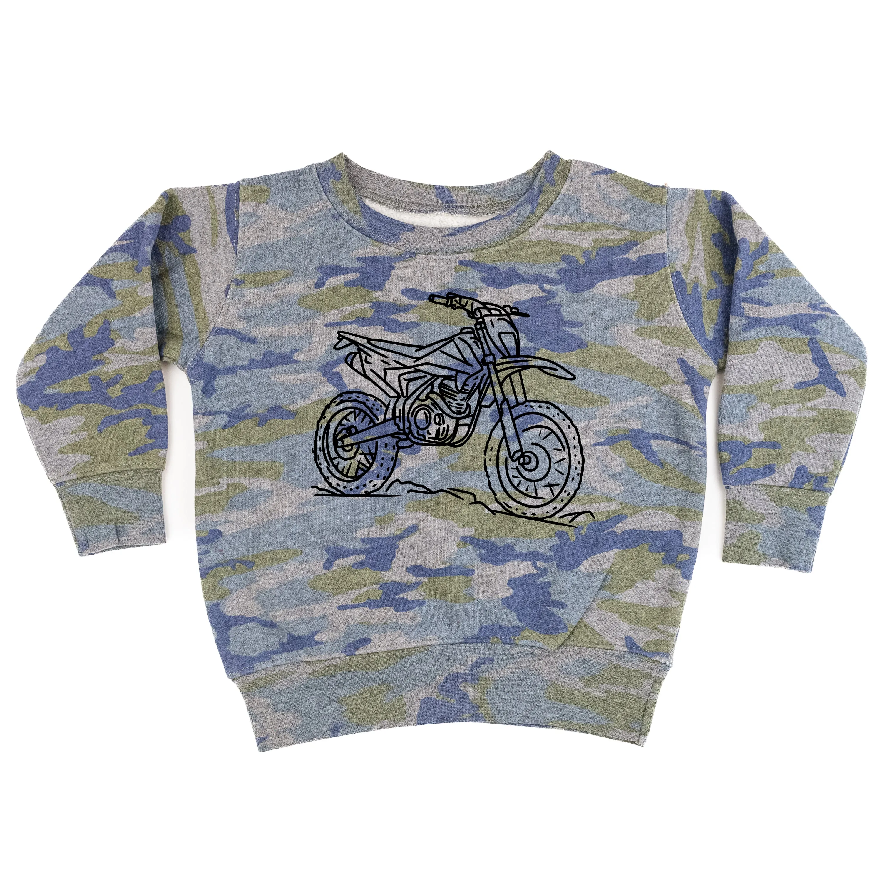 DIRT BIKE - Minimalist Design - Child Sweater