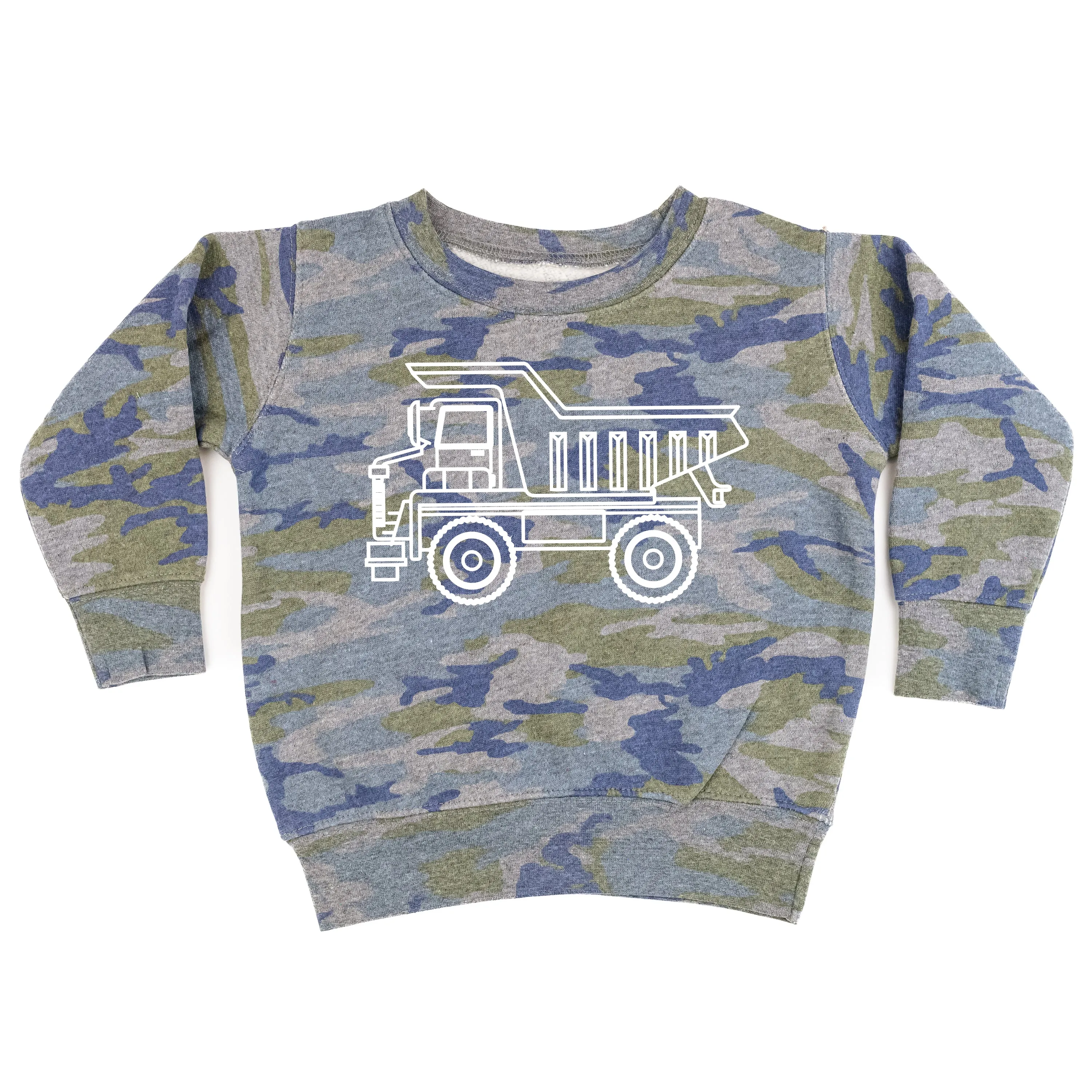 DUMP TRUCK - Minimalist Design - Child Sweater