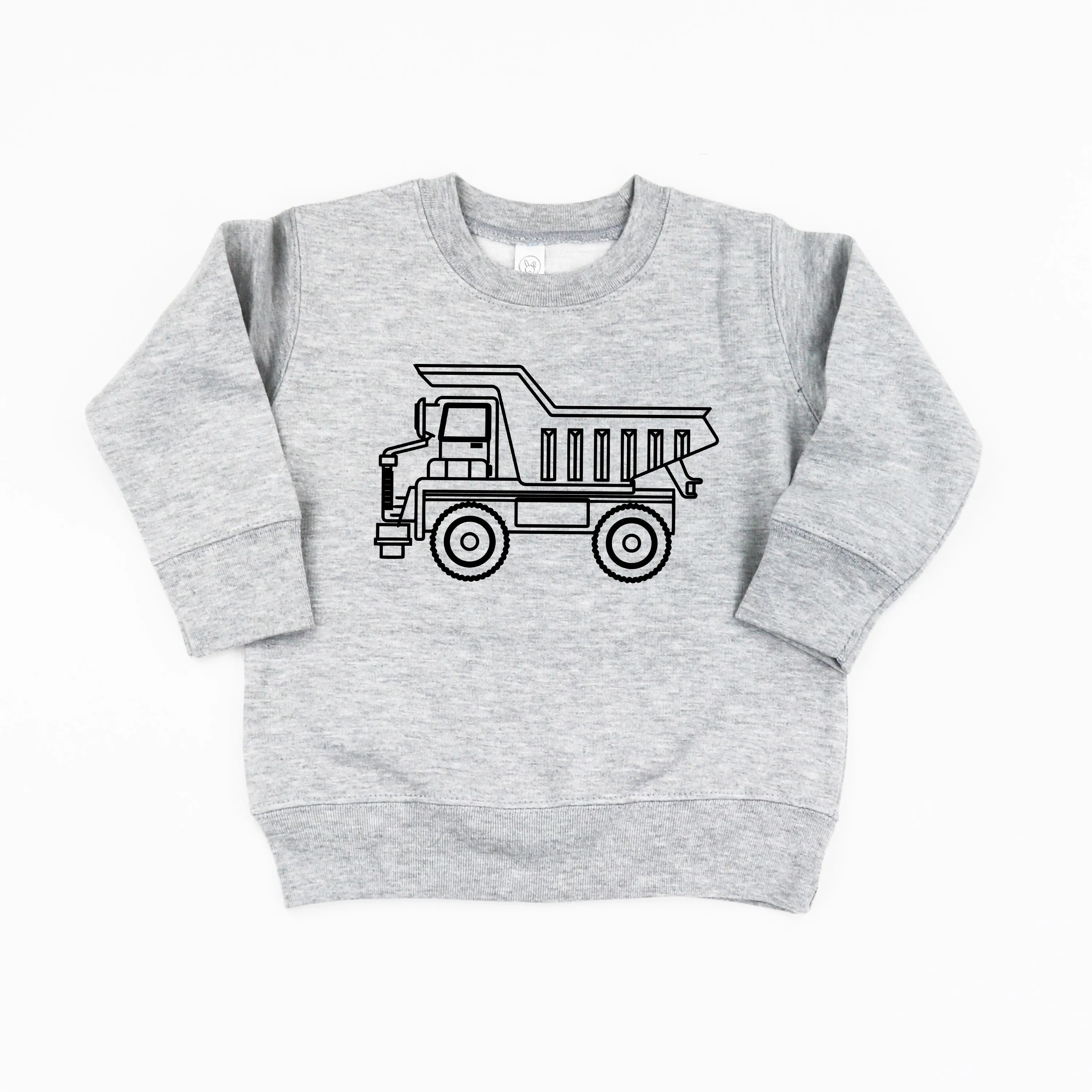 DUMP TRUCK - Minimalist Design - Child Sweater