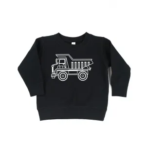 DUMP TRUCK - Minimalist Design - Child Sweater