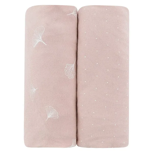 Ely's & Co. Cotton Crib Sheet - 2 Pack