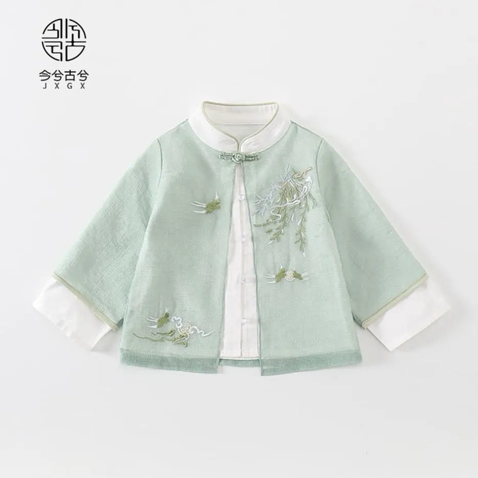 JXGX 2024 Boy Hanfu Top-LiuYan