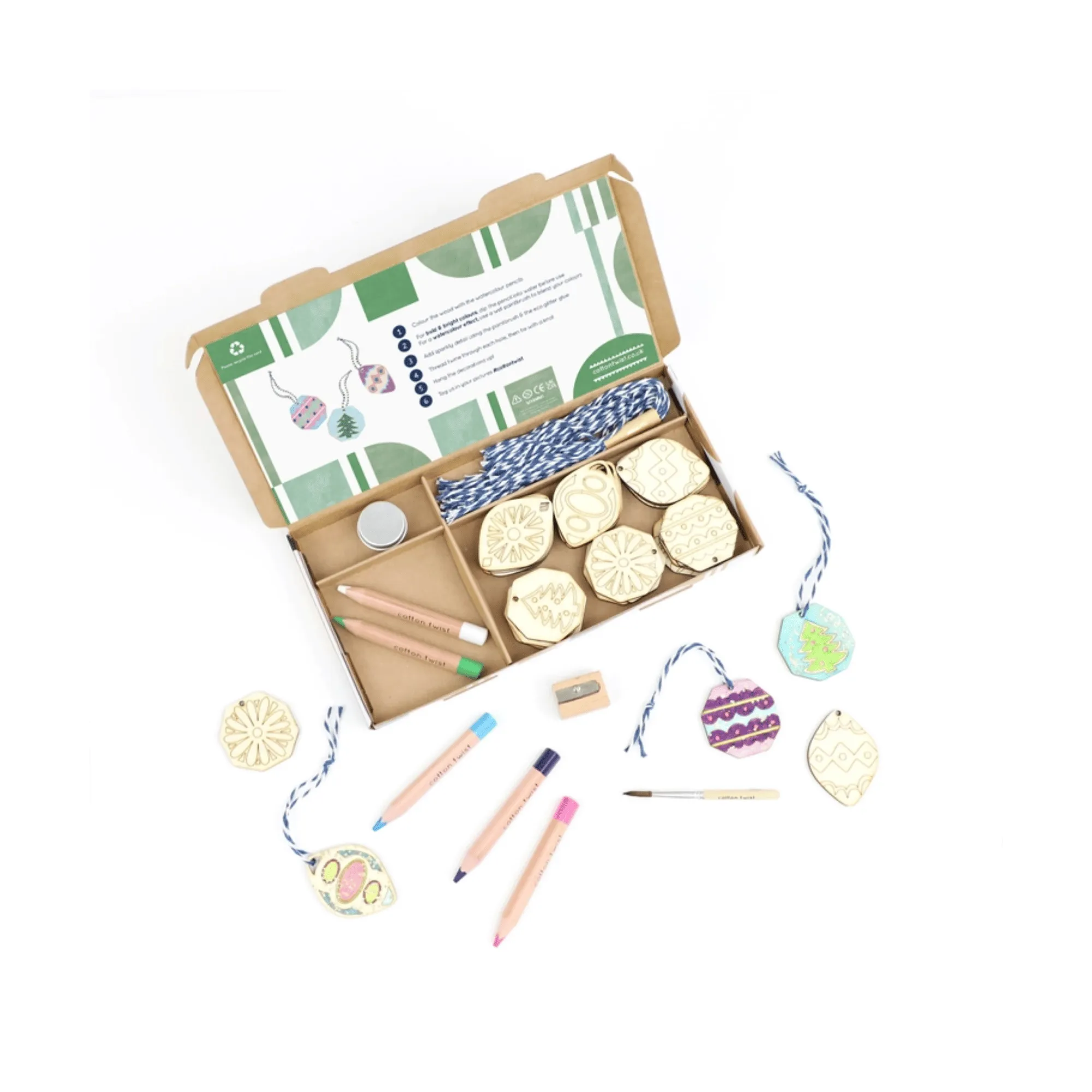 Paint Your Own Christmas Decorations Kit