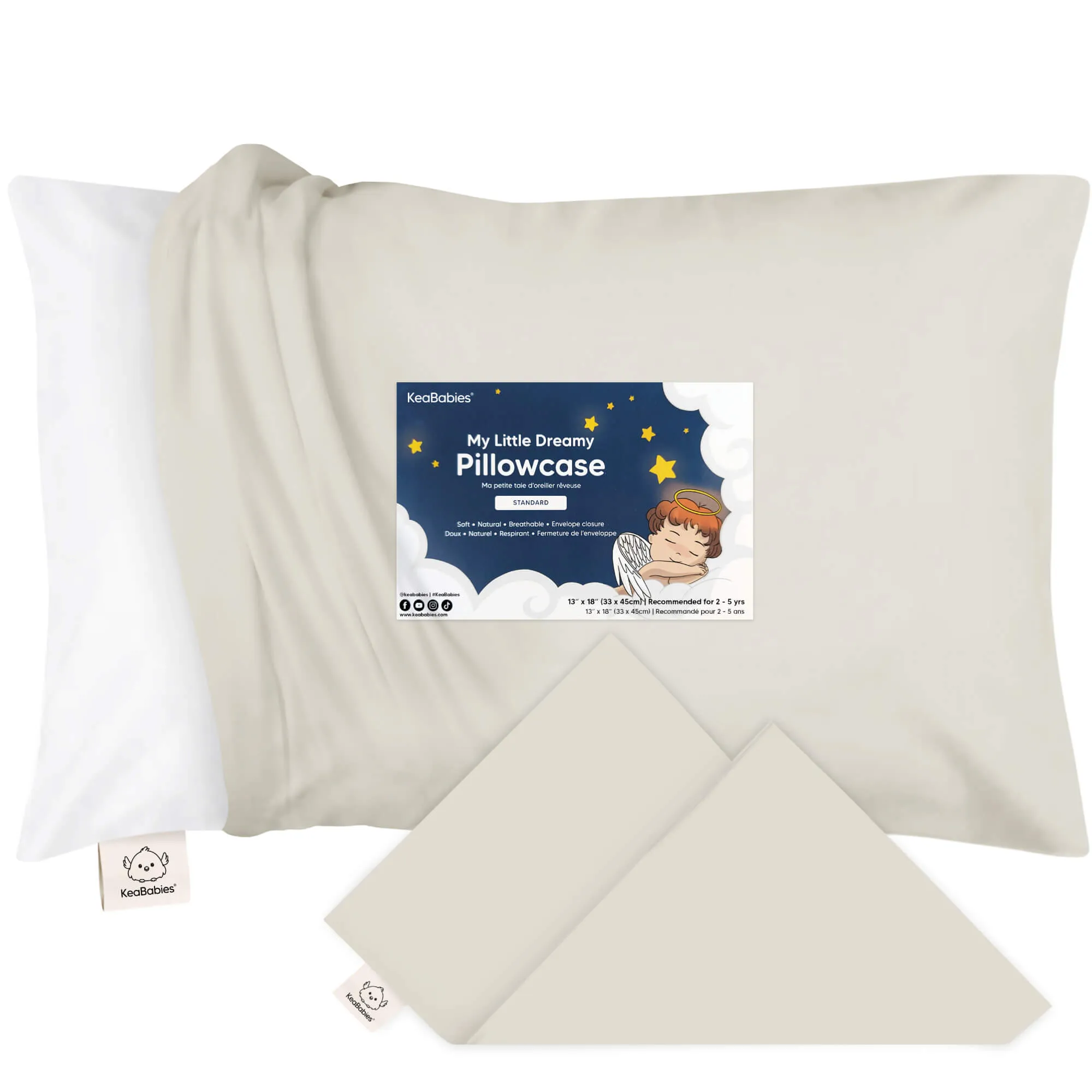 Printed Toddler Pillowcase 13X18"