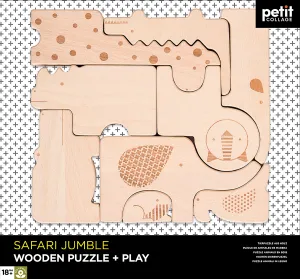 Safari Jumble Wooden Puzzle   Play