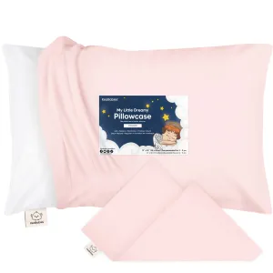 Toddler Pillowcase 13X18" (Mist Pink)