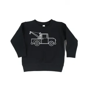 TOW TRUCK - Minimalist Design - Child Sweater